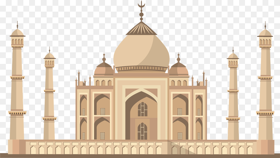 Taj Mahal India Clip Art Taj Mahal, Architecture, Building, Dome, Mosque Free Png