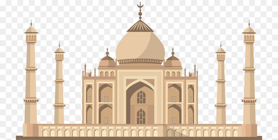 Taj Mahal India Images Toppng Tajmahal In, Architecture, Building, Dome, Mosque Png