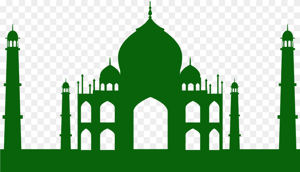 Taj Mahal Silhouette, Architecture, Building, Dome, Mosque Free Png