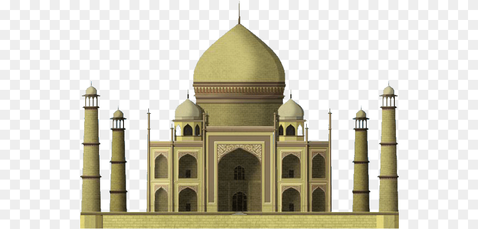 Taj Mahal Transparent Images Le Taj Mahal, Architecture, Building, Dome, Arch Free Png Download
