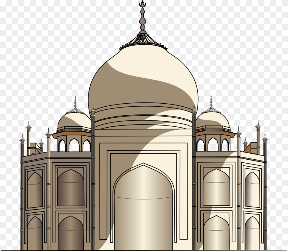Taj Mahal Vector By Dark Samus1 Taj Mahal, Architecture, Building, Dome, Arch Free Png
