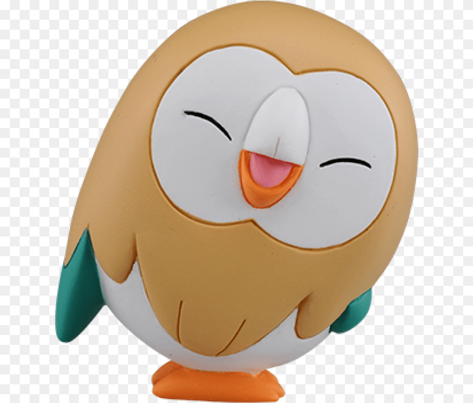 Takara Tomy Rowlet Monster Collection Ex Figure Rowlet Tomy Free Transparent Png