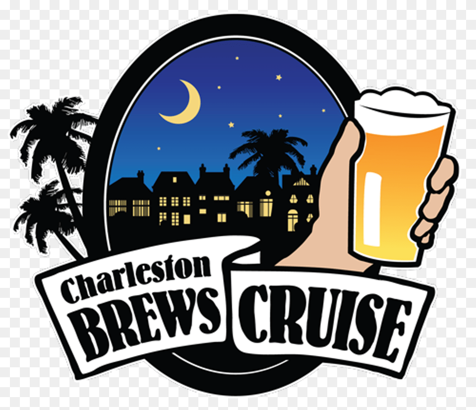 Take A Local Beer Tour With Charleston Brews Cruise A La Carte, Alcohol, Lager, Glass, Beverage Png