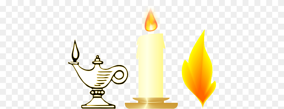 Take An Illustrated Tour Of Christian Symbols God And Jesus, Candle Png