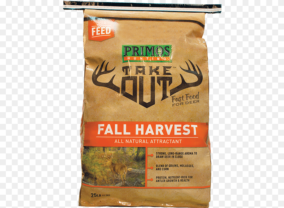 Take Out Fall Harvest 25 Lb Bag Bag, Animal, Antelope, Mammal, Wildlife Free Png Download
