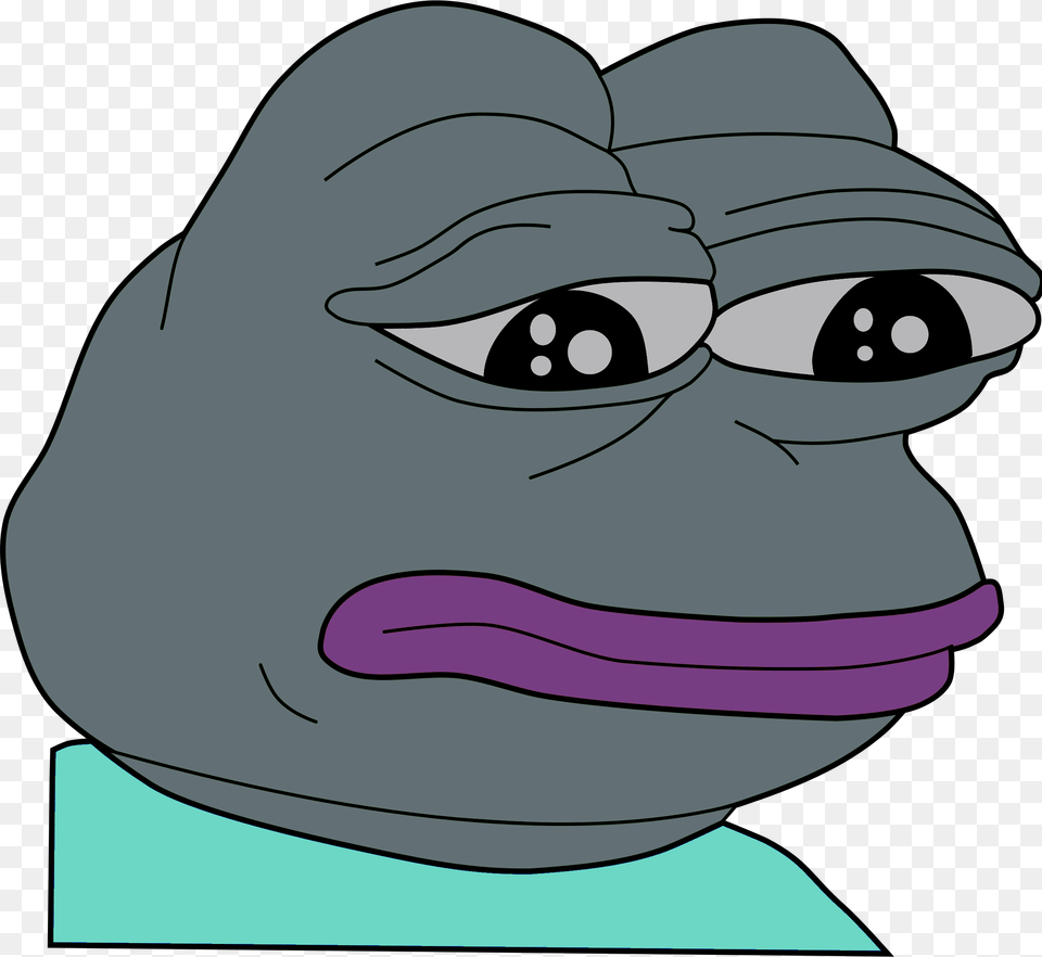 Take This Rare Pepe It Took Over 2 Years To Be Shipped Pepe The Frog Sad, Cartoon, Animal, Fish, Sea Life Free Png Download