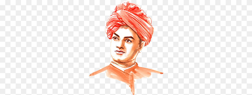 Take Up An Idea Swami Vivekananda 250 Success Facts Everything You, Clothing, Turban, Adult, Person Free Png