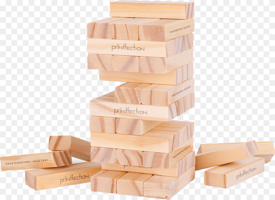 Take Your Events To The Next Level With Giant Jenga Plywood, Lumber, Wood, Box Free Png