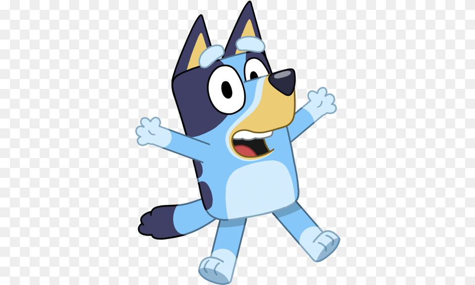 Takeaway Bluey Official Website Bluey Sticker, Mascot, Nature, Outdoors, Snow Free Png Download