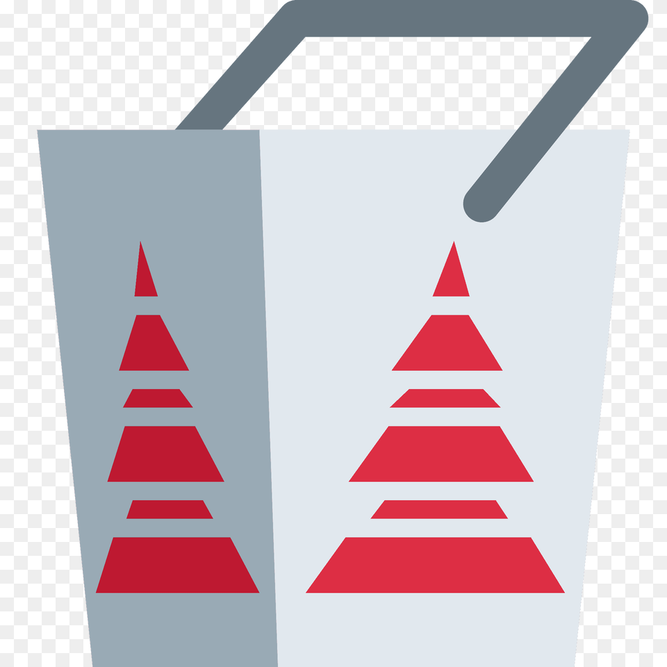 Takeout Box Emoji Clipart, Triangle, Bag, Cone Png