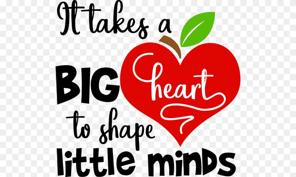 Takes A Big Heart To Shape Little Minds, Food, Ketchup Free Transparent Png