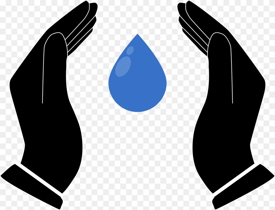 Taking Care Of The Water Symbol Of Climate Change Mitigation, Clothing, Glove, Long Sleeve, Sleeve Png Image