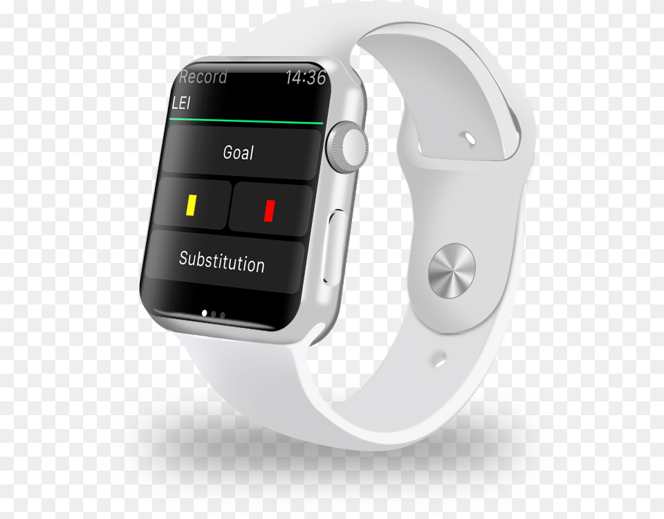 Taking Control Of The Game Apple Watch 3 Blanche, Wristwatch, Arm, Body Part, Person Free Transparent Png