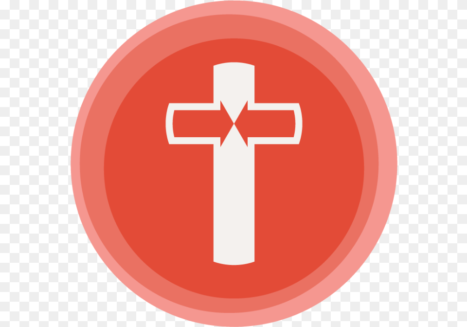 Taking Our Next Steps With Jesus Part Cross, Symbol, First Aid, Sign Png