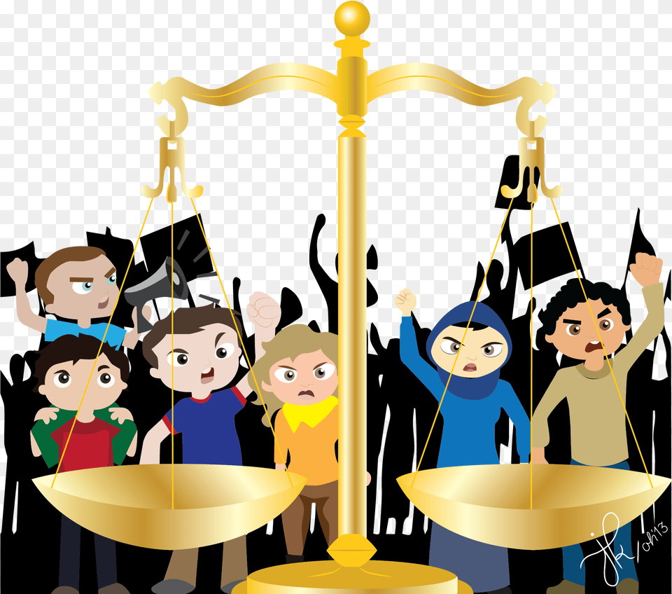 Taking The Law Into Their Own Hands, Scale, Adult, Female, Person Png Image