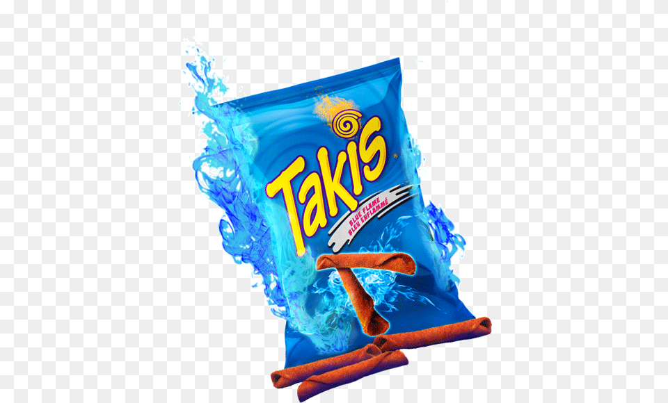 Takis Blue Flame Chips, Powder Png