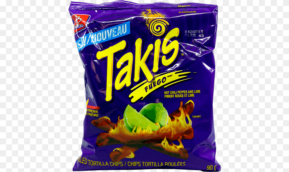 Takis Fuego, Food, Sweets Free Transparent Png