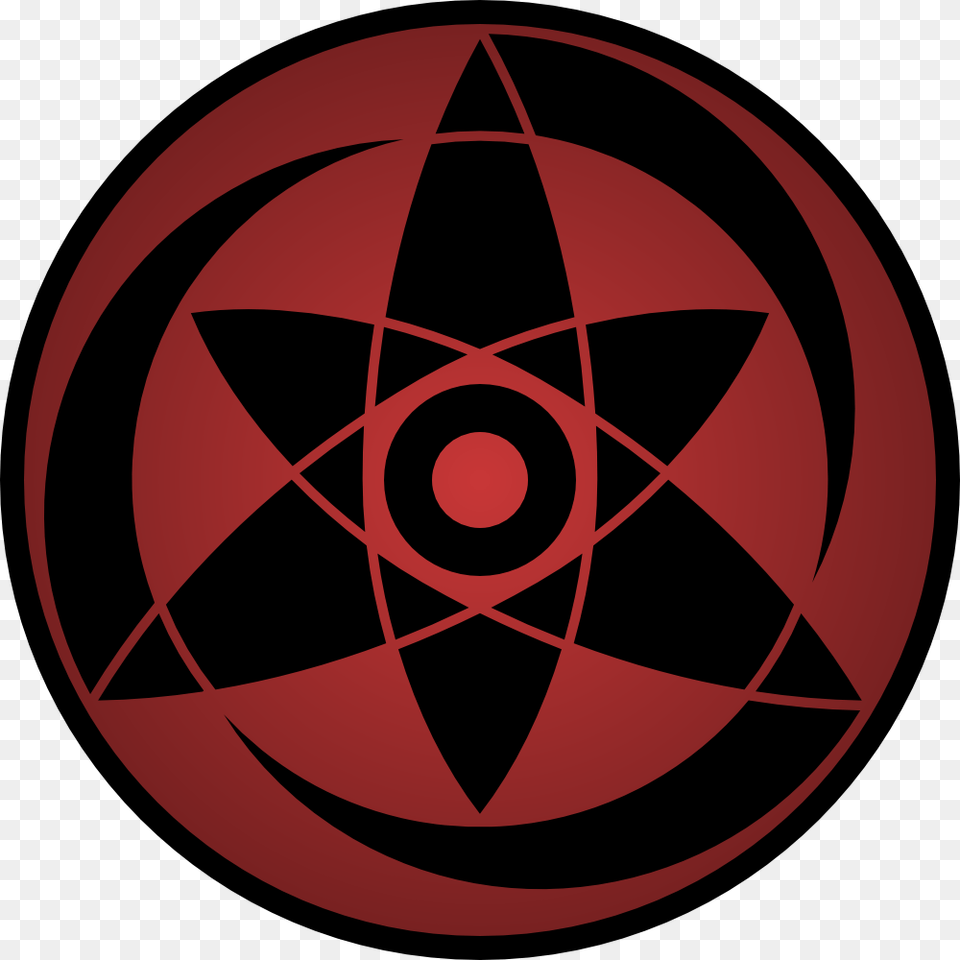 Takuma Uchiha Mangekyou Sharingan, Star Symbol, Symbol, Sphere Png Image