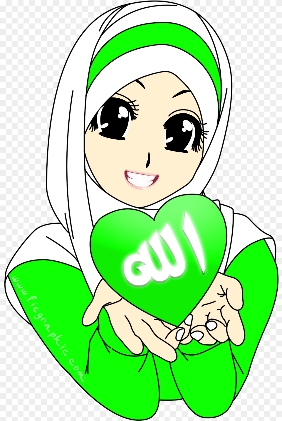 Takumim Which Muslim Anime Girl Pic You Like Most Art Muslim Hijab Cartoon, Adult, Female, Person, Woman Png Image
