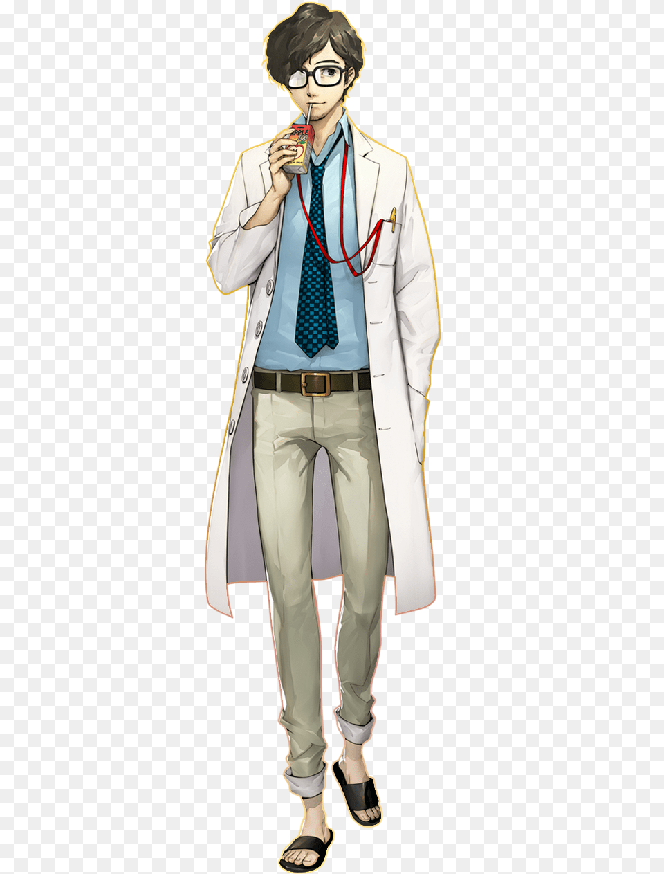 Takuto Maruki Persona, Clothing, Coat, Lab Coat, Adult Png Image