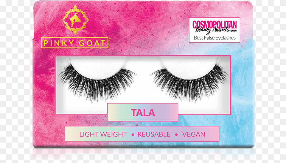 Tala Vegan Lash Pinky Goat Lashes Jude, Cosmetics, Text Free Png