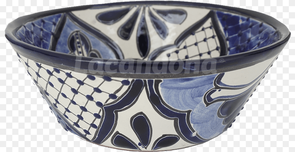 Talavera Pozolero Dish Blue And White Porcelain, Art, Bowl, Pottery, Soup Bowl Free Transparent Png