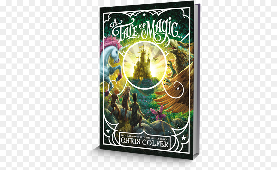 Tale Of Magic Chris Colfer, Publication, Book, Poster, Person Png Image