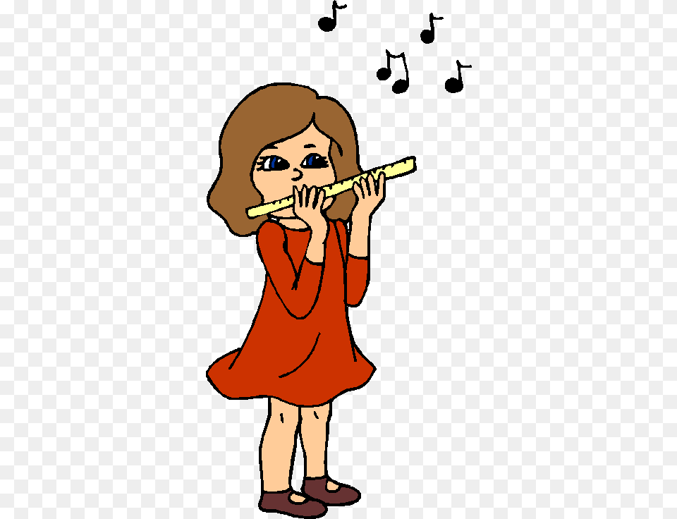 Talented Clipart Group With Items, Baby, Person, Flute, Musical Instrument Free Transparent Png