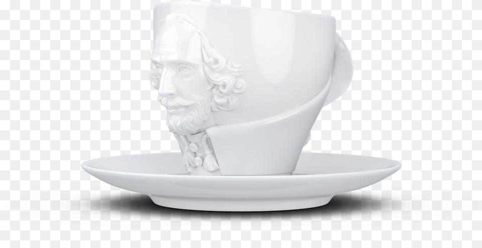 Talenttasse Shakespeare 0002 Cup, Art, Pottery, Porcelain, Saucer Free Transparent Png