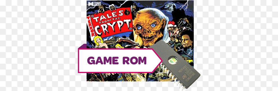 Tales Crypt Rom Set 4 Game, Book, Comics, Publication, Person Png