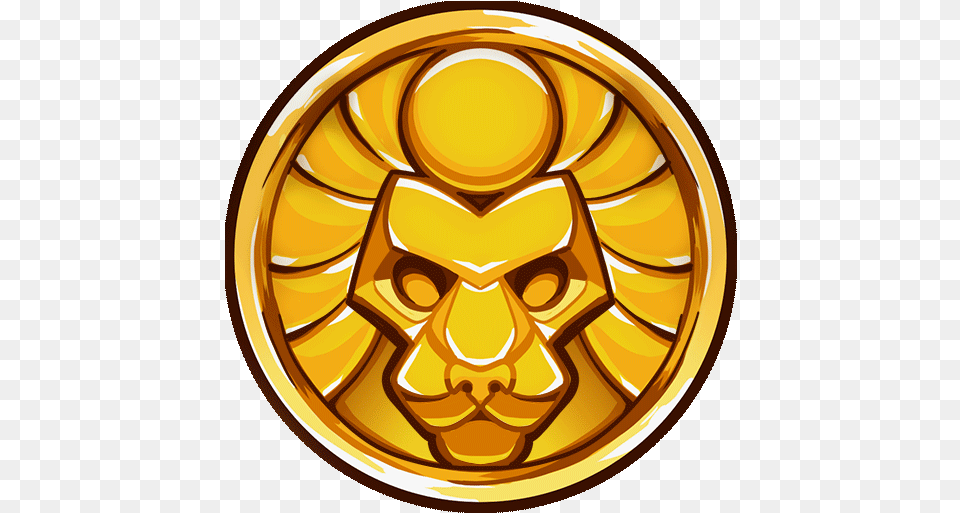 Tales Of Kor Icon Raven R Lion, Gold, Emblem, Symbol Png