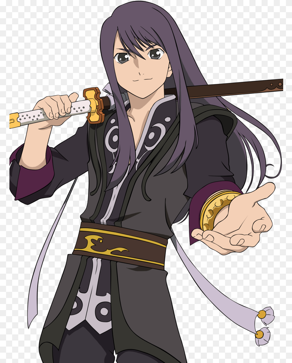 Tales Of Vesperia Yuri Lowell, Book, Comics, Weapon, Sword Free Transparent Png