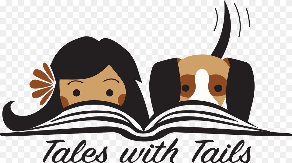Tales With Tails Tales For Tails Logo, Book, Publication, Cushion, Home Decor Free Png