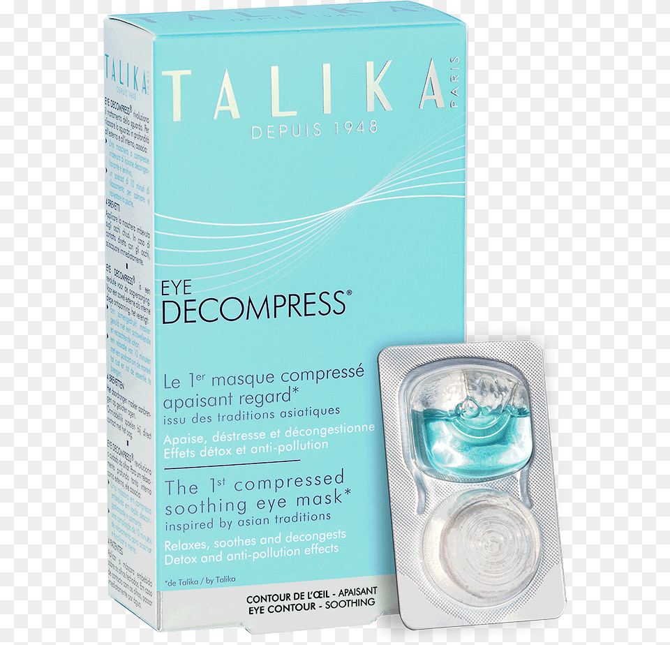 Talika Eye Decompress, Bottle, Cosmetics Free Png