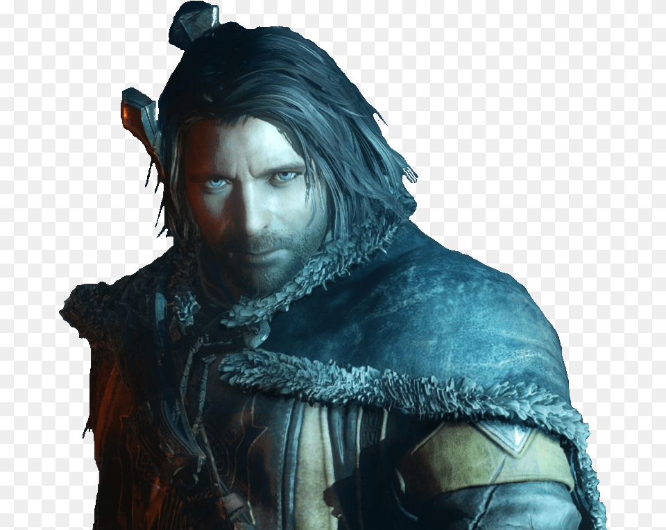 Talion Render Ranger From Shadow Of Mordor, Adult, Portrait, Photography, Person Free Png