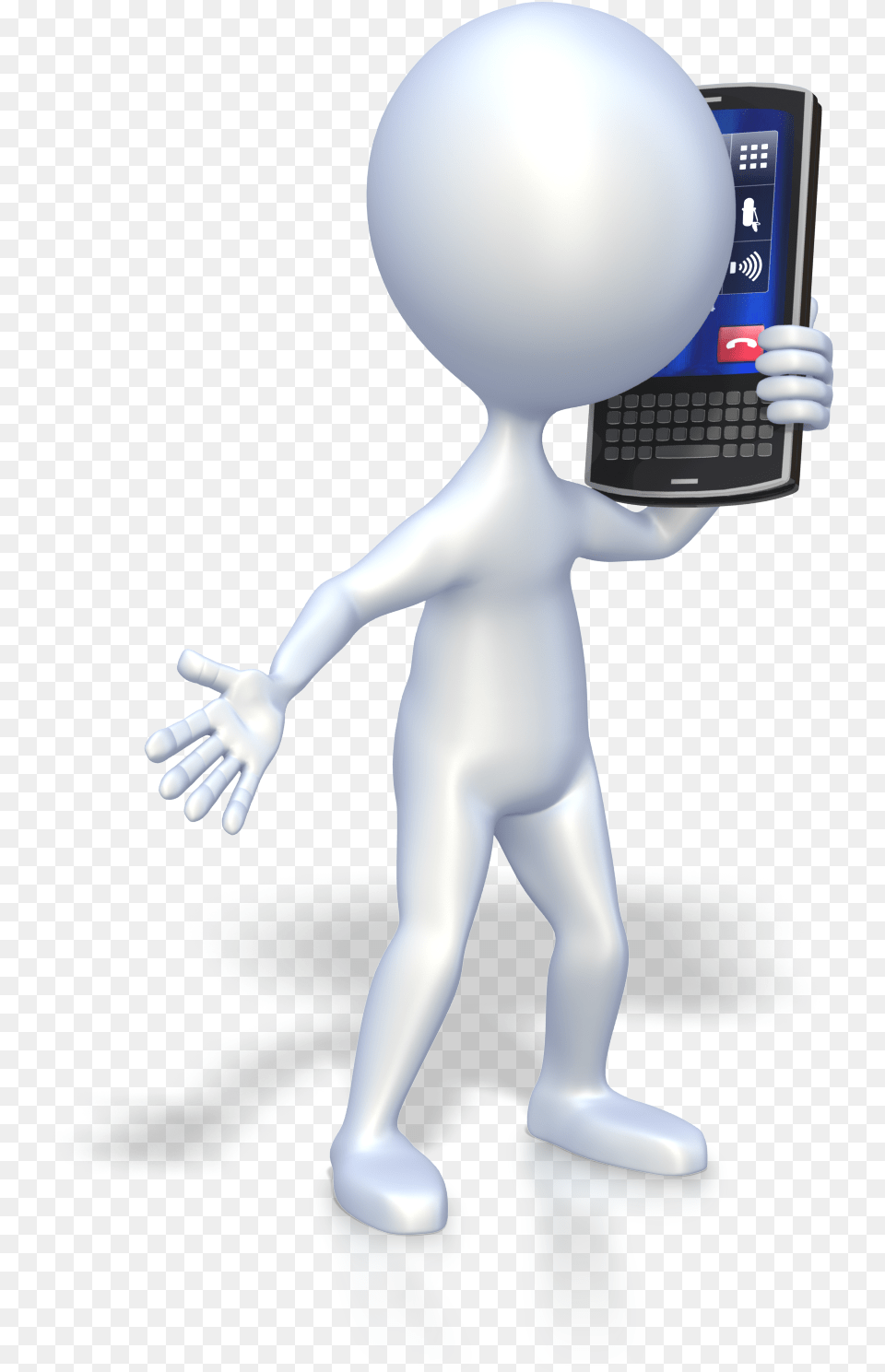 Talking By Celphone Stick Figure Talking On Phone, Baby, Person, Electronics, Mobile Phone Free Png