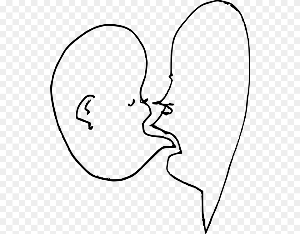 Talking Heads Line Art Drawing Cartoon Computer Icons Clip Art, Gray Png Image