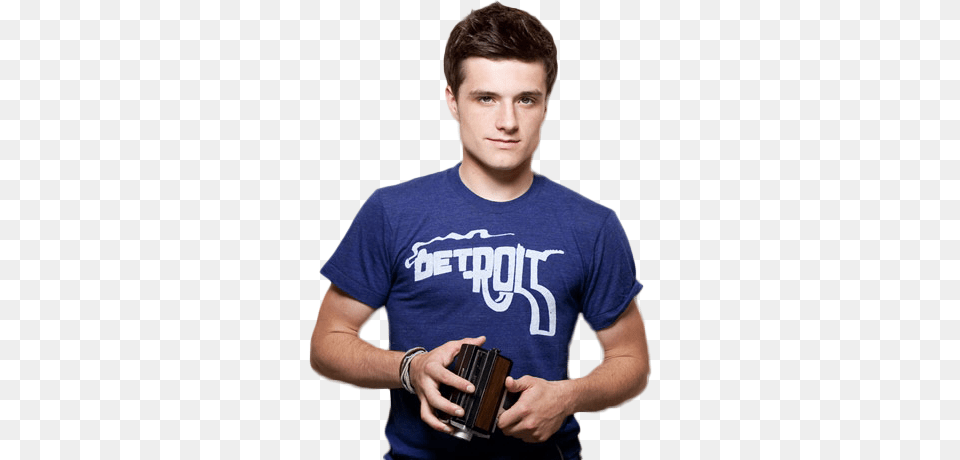 Talking To Your Friends On The Internet Like Josh Hutcherson At, T-shirt, Clothing, Photography, Face Png