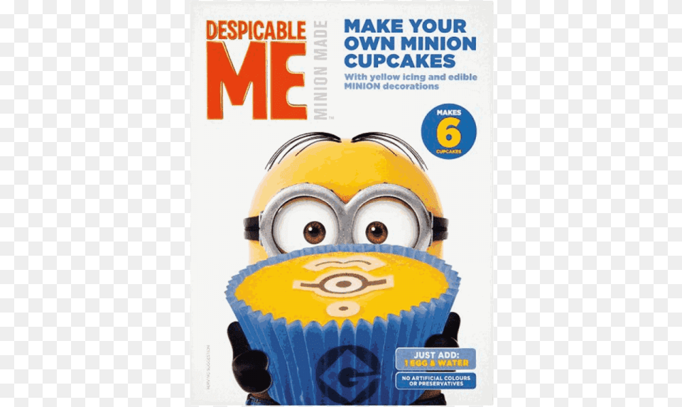 Tall And Wide Minion, Advertisement, Poster, Cake, Cream Free Transparent Png