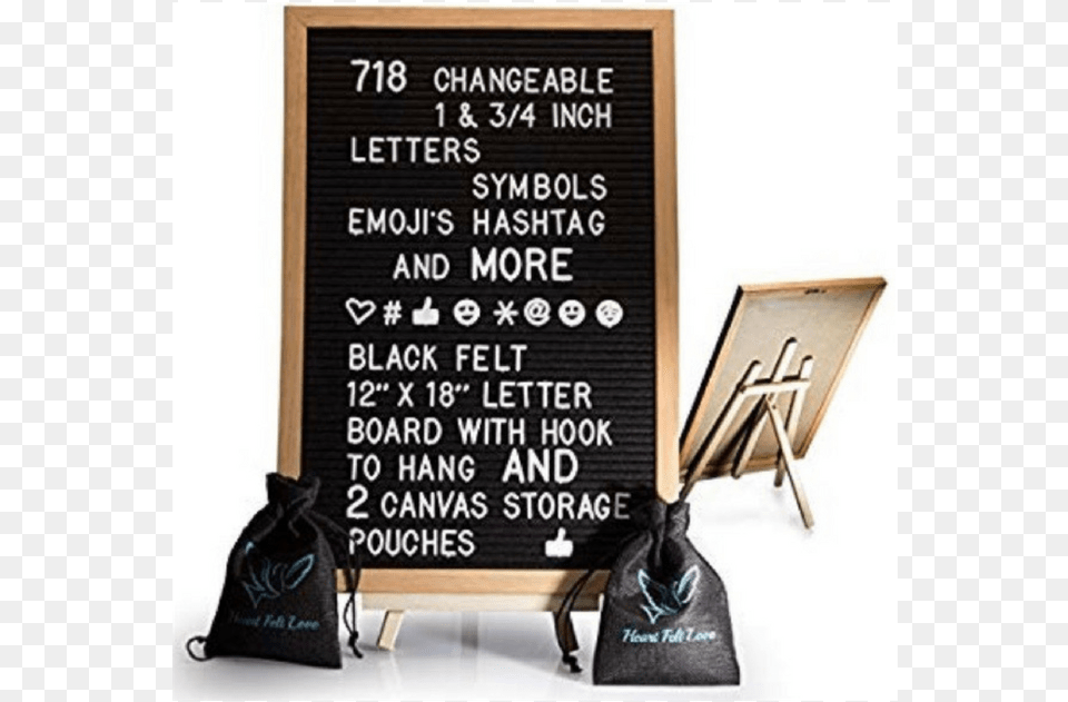 Tall Black Letter Board, Blackboard, Accessories, Bag, Handbag Free Png