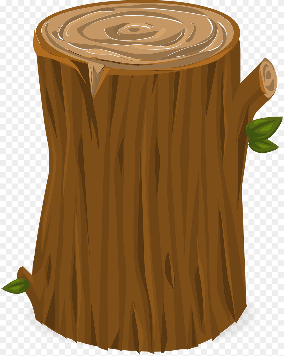 Tall Brown Stump Clipart, Plant, Tree, Tree Stump, Tree Trunk Free Png