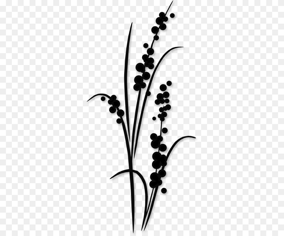 Tall Flowers Silhouette, Art, Floral Design, Graphics, Pattern Free Transparent Png