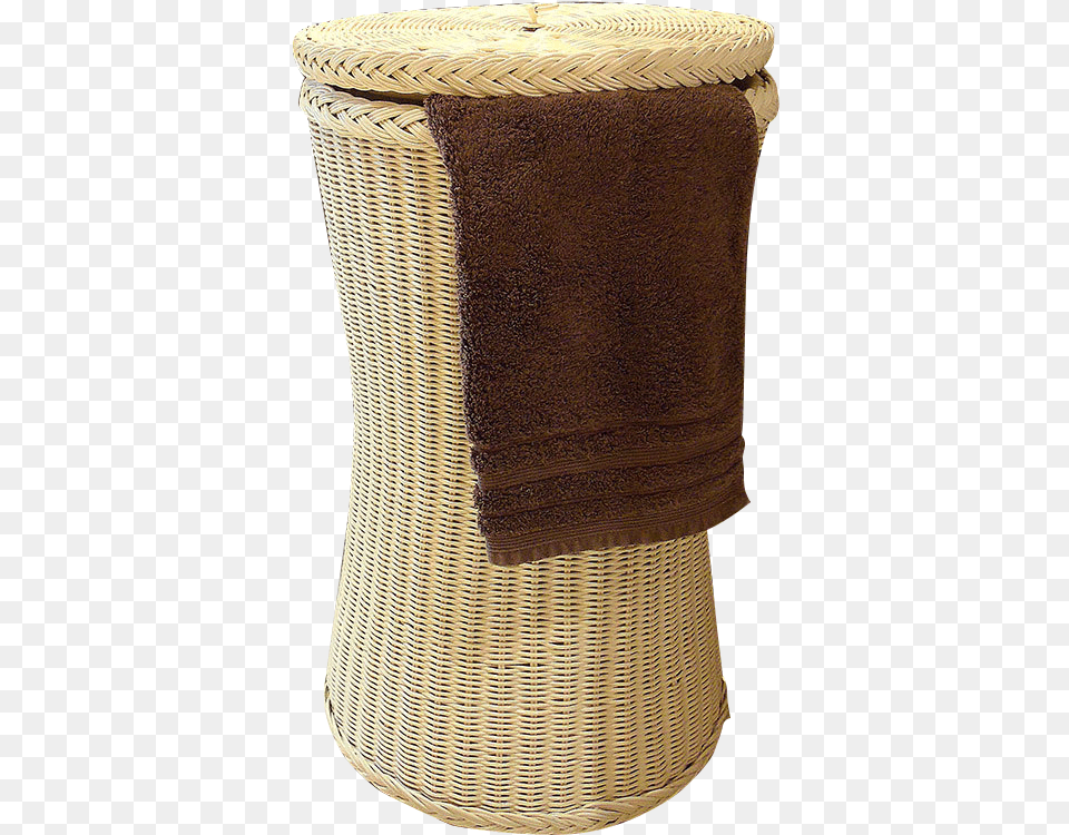 Tall Laundry And Wicker Washing Basket Cream Candle And Blue Tall Laundry And Wicker Washing Basket, Chair, Furniture Png