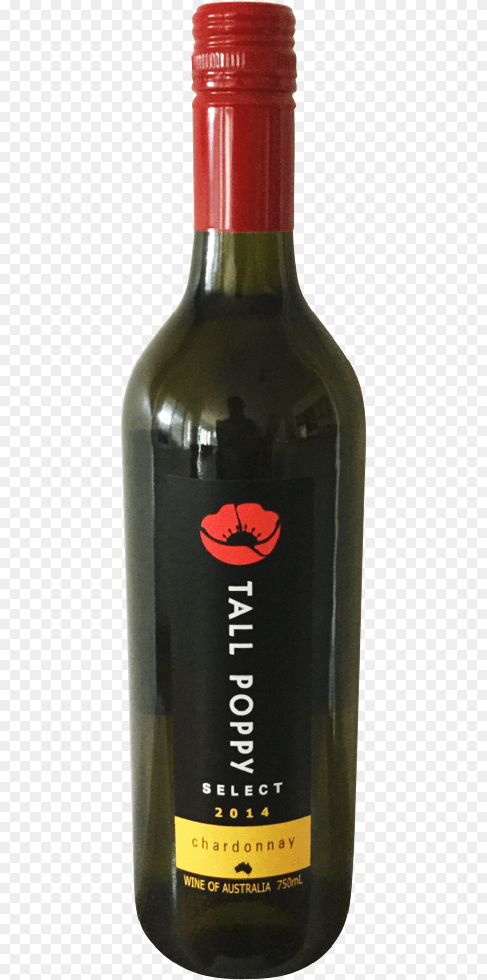 Tall Poppy Chardonnay, Bottle, Alcohol, Beverage, Beer Free Transparent Png