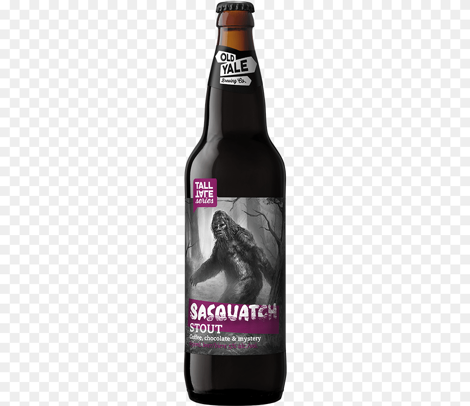 Tall Tale Series Old Yale Sasquatch Stout, Alcohol, Beer, Beverage, Bottle Free Transparent Png