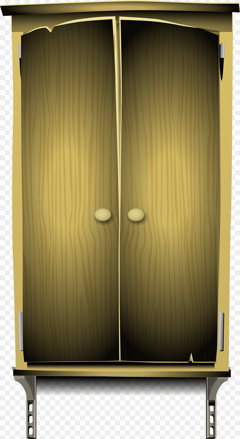 Tall Wooden Cabinet Clipart, Closet, Cupboard, Furniture, Wood Free Transparent Png