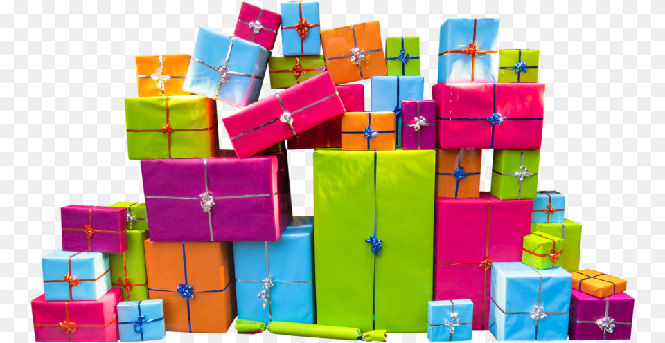 Taller Guirnalda De Navidad Gift, Box, Tape Free Png