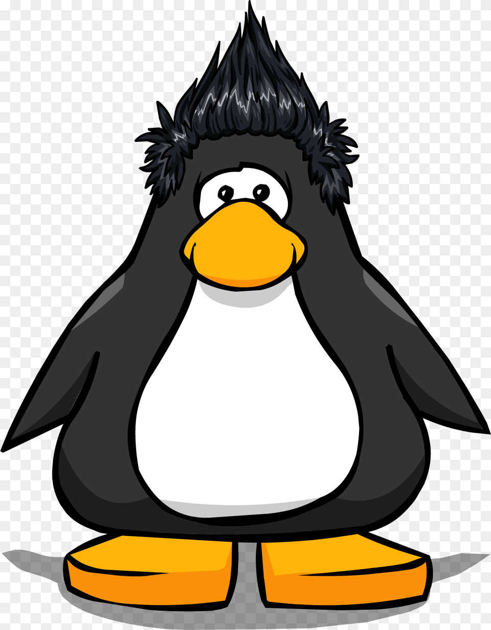 Tallest Haircut Player Card Club Penguin Police, Animal, Bird, Person Png Image