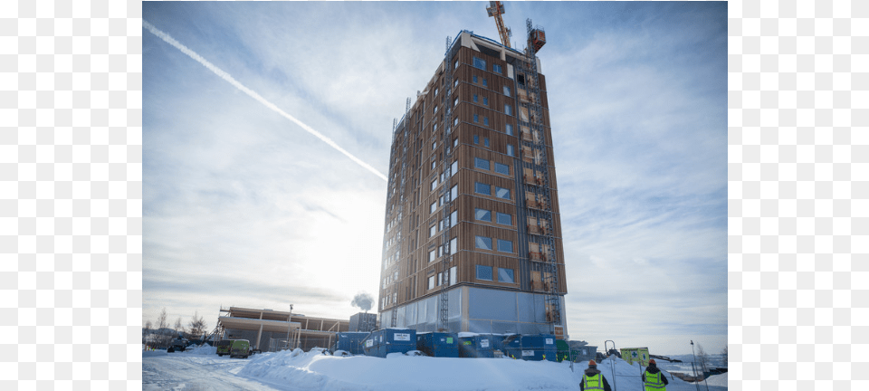 Tallest Wooden Building Norway, Apartment Building, Urban, Housing, High Rise Free Transparent Png