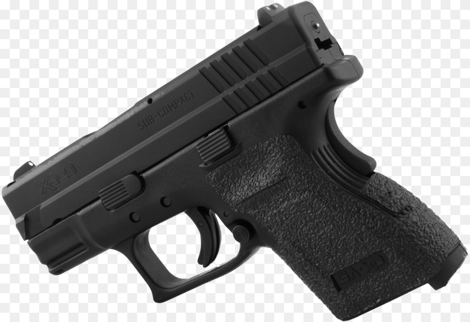 Talon 203r Adhesive Grip Springfield Xd Subcompact Springfield Xd 9mm Subcompact Talon Grips, Firearm, Gun, Handgun, Weapon Png